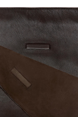 Massimo Dutti Маленькая сумка из кожи наппа - Limited Edition, шоколадно-коричневый