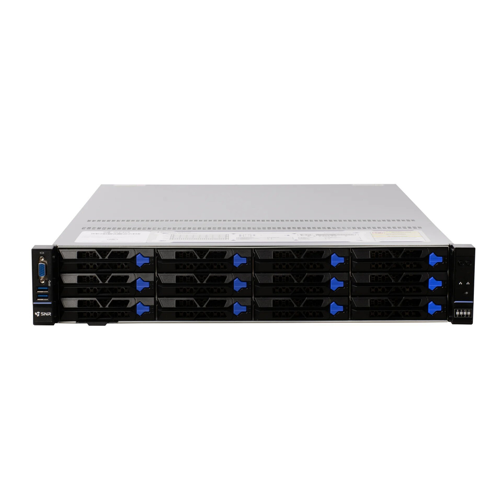 Серверная платформа SNR-SR2412LS-S, 2U, Scalable Gen4,5, DDR5, 12xHDD, резервируемый БП