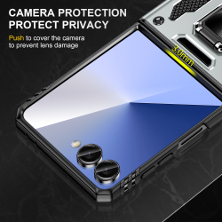 Чехол Safe Case с кольцом и защитой камеры для Samsung Galaxy Z Flip 7