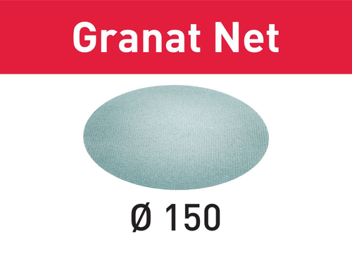 Шлифовальный материал на сетчатой основе Granat Net STF D150 P180 GR NET/1 FESTOOL 203307/1