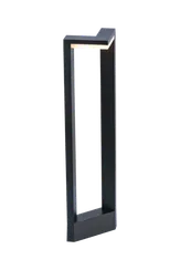 Уличный настенный светильник Rilon M-566B SAND BLACK, 10 Вт, чёрный