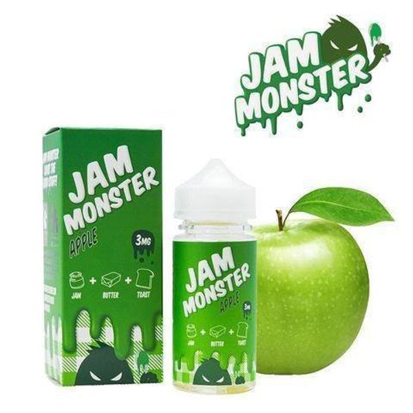 Цена на Жидкость JAM MONSTER - Apple (100ml) Купить Жидкость JAM MONSTER - Apple (100ml)