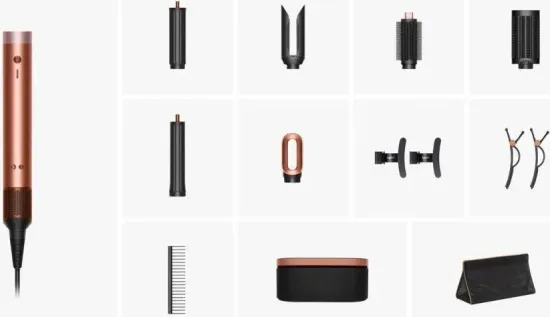 Стайлер Dyson Airwrap HS09 Coanda 2x, янтарный шёлк (Amber Silk)