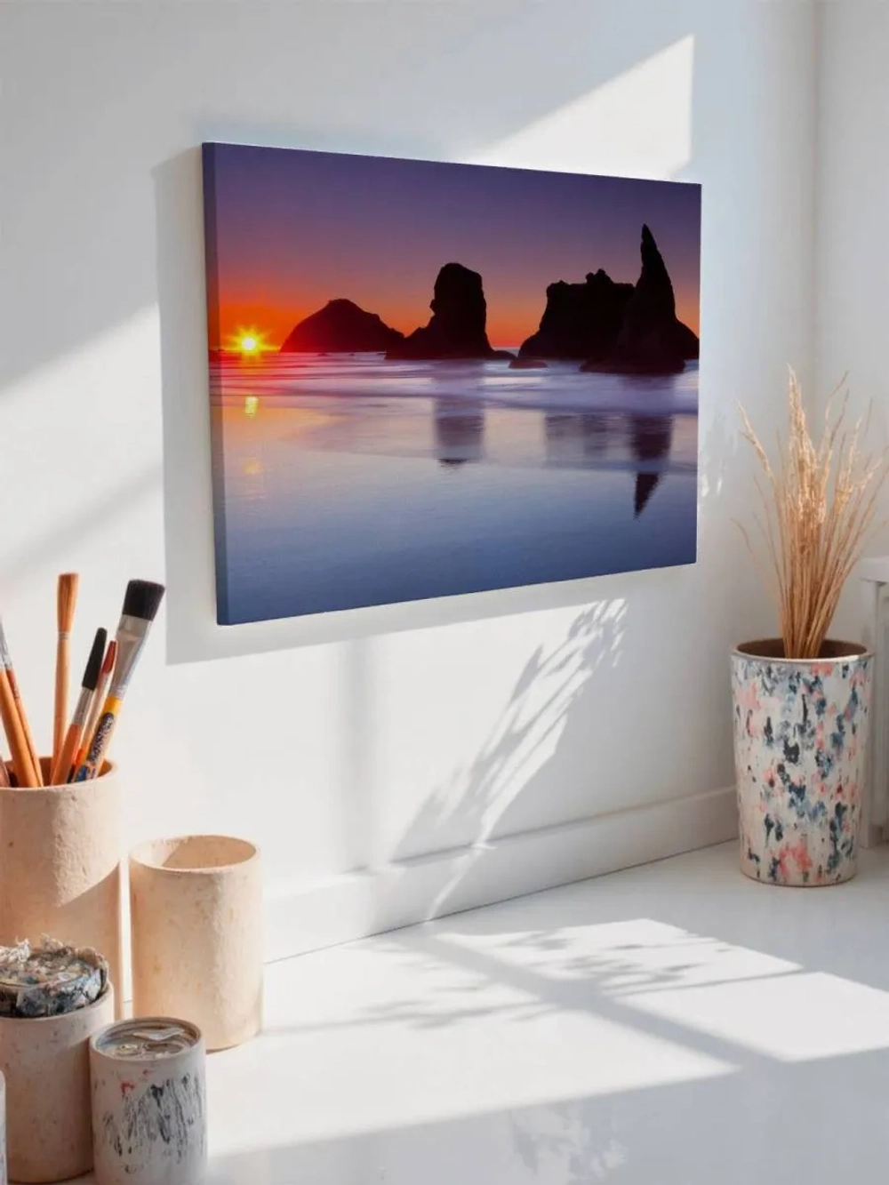 Картина на стену 40 X 50 Закат на море