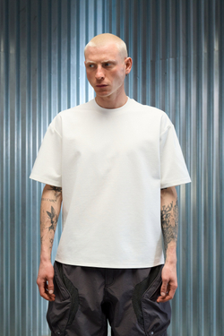 Футболка Nothomme Blue Monte Basic Solid Color Short-Sleeve T-Shirt "White"