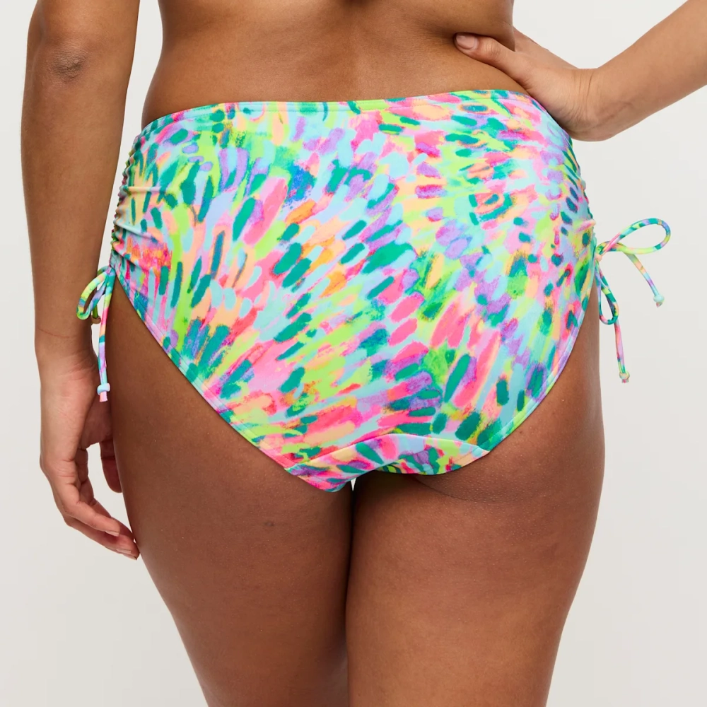 PRIMADONNA Swim Douala Плавки бикини с высокой талией и шнуровкой, разноцветный