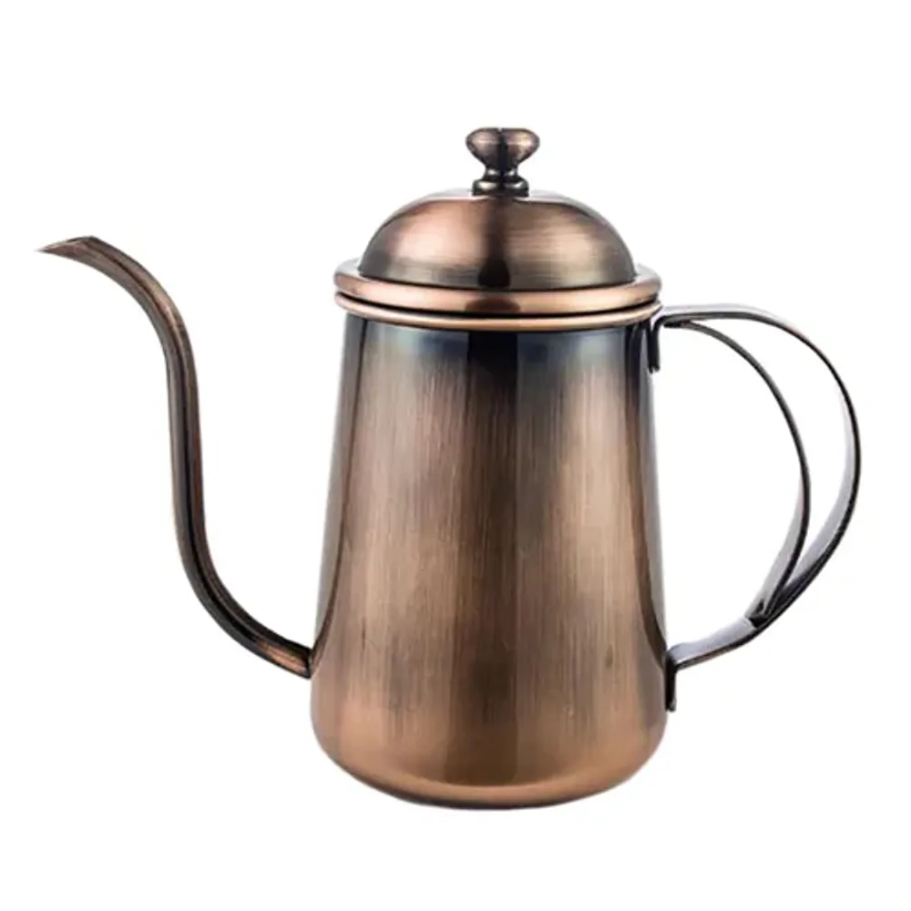 Кофейник чайник 600 мл Бариста d 9,6/8,5 см h17 см Antique нерж. антик P.L. Proff Cuisine