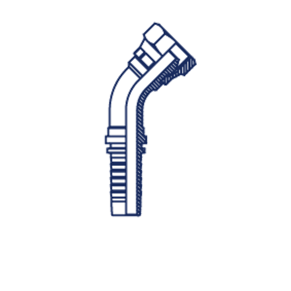 Фитинг для рвд DN 06 BSP (Г) 1/4 (45) POWERMASTER Фитинг для рвд DN 06 BSP (Г) 1/4 (45) POWERMASTER