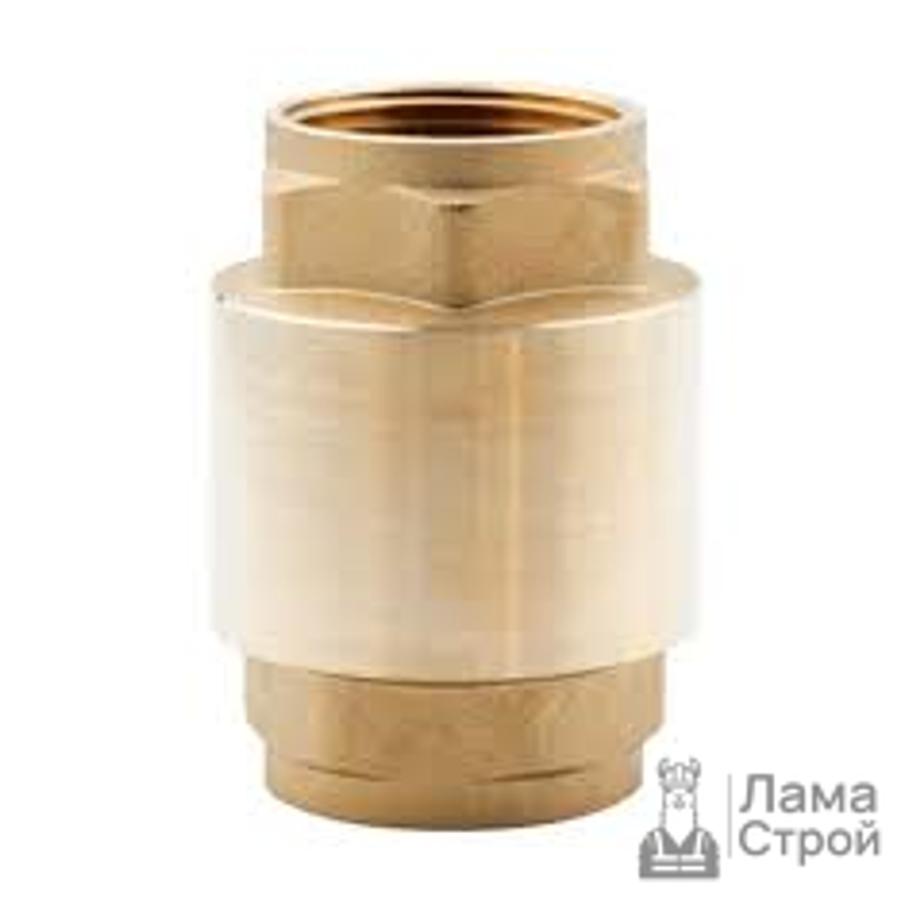 Обратный клапан пружинный латунь 1/2