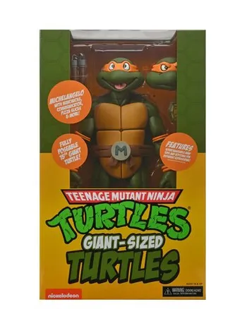 Фигурка NECA - Teenage Mutant Ninja Turtles - Giant Size Michelangelo 1:4 - 45 см