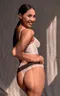 Трусы-стринг Meringue Cream Thong Ecru
