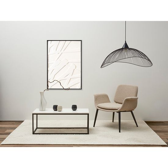 Панно декоративное с эффектом 3d minimalism, с черной рамой, 70х100 см