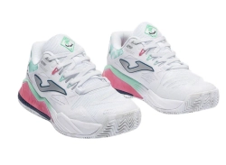 Женские кроссовки для padel Joma Spin Lady 2602 - white