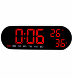 Часы-будильник VST-913Y C`/календарь,USB питание, черный корпус.