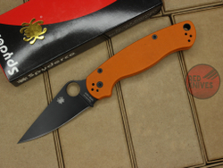 Нож Spyderco Paramilitary 2 Orange-Black C81GORBK2