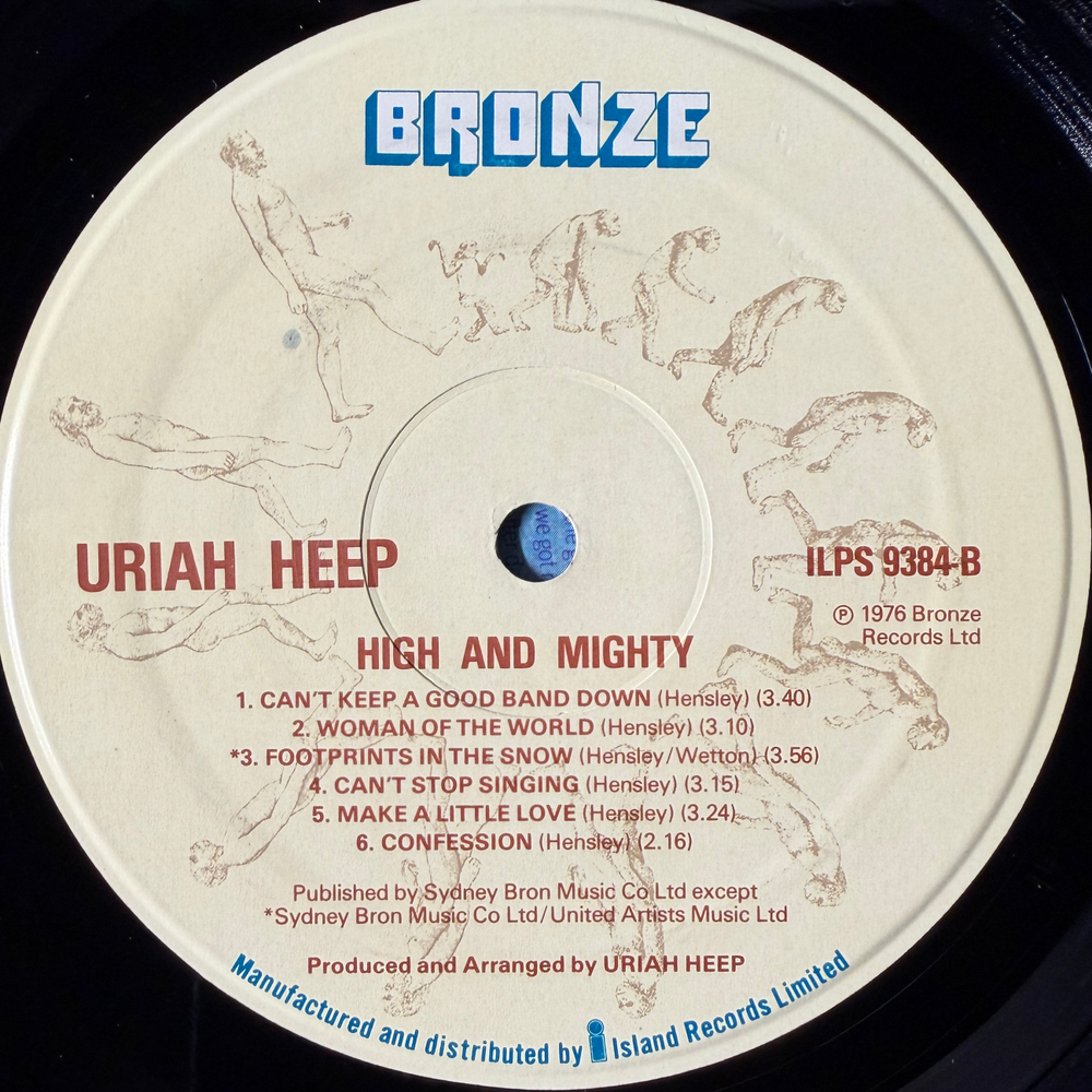 Uriah Heep - High And Mighty (Англия 1976г.)