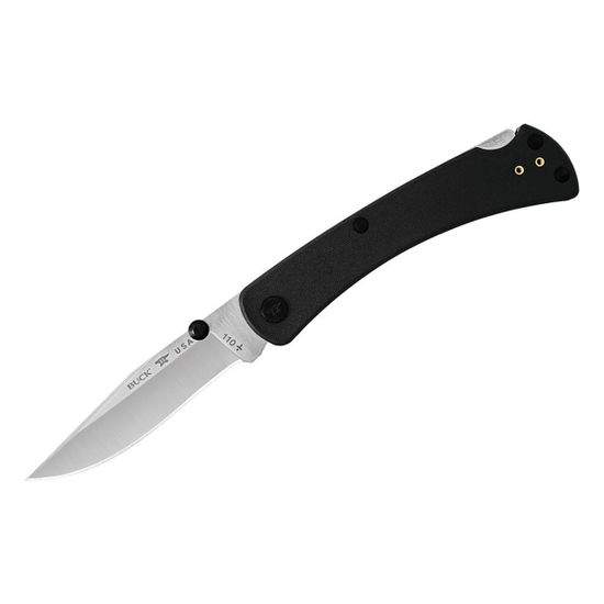 Складной нож BUCK 0110BKS3 Slim Pro TRX Black c клинком из стали CPM-S30V, рукоять G10