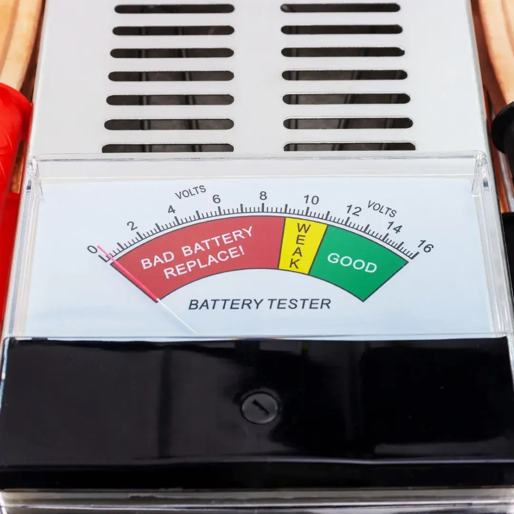 Тестер аккумуляторных батарей аналоговый 12V, 125A, 200Ah EVERFORCE EF-8310