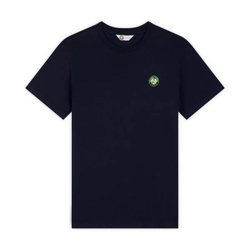 Мужская теннисная футболка Roland Garros Back Мяч - navy blue