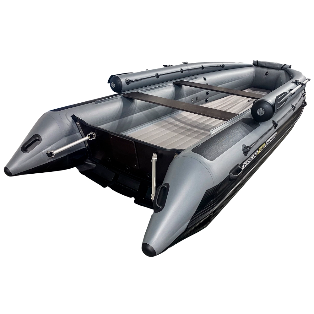 Лодка ПВХ Solar-500 Caravan Jet tunnel (Expedition) пиксель