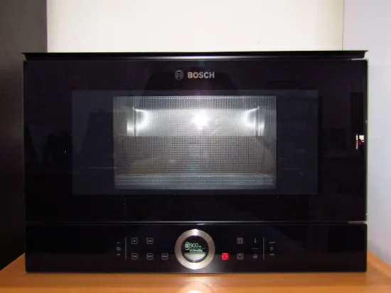 Микроволновая печь встраиваемая Bosch BFL634GB1, черный