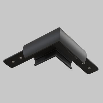 Коннектор угловой круглый TRA172CL-R-11B чёрный Basity Maytoni