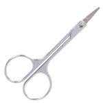 Ножницы маникюрные в пакете «Manicure set», тонкие, цвет металл, 9см