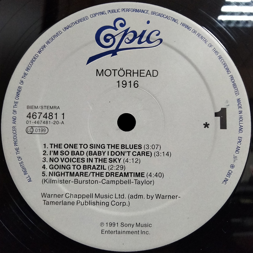 Motorhead / 1916 (LP)