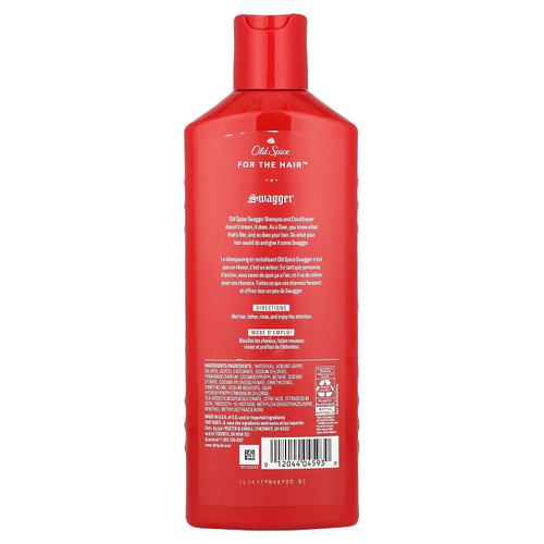 Old Spice, Шампунь и кондиционер 2 в 1, Swagger, 400 мл (13,5 жидк. Унции)