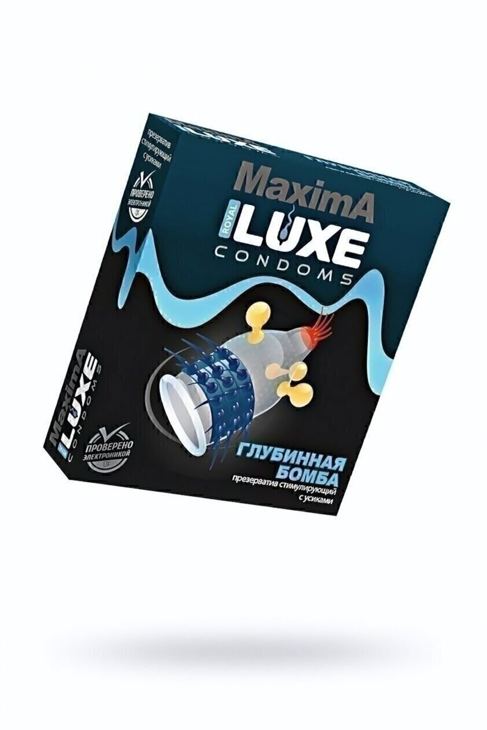 Презерватив Luxe Глубинная Бомба 1 шт