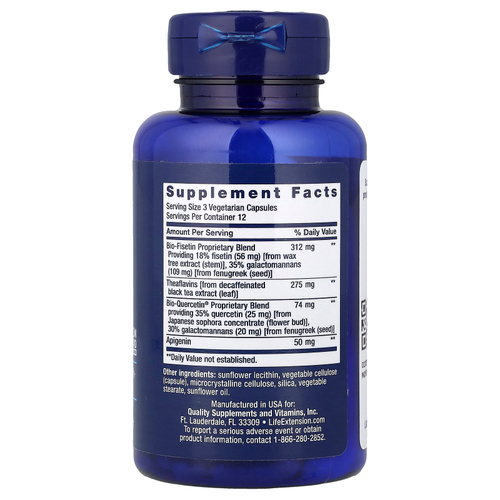 Life Extension, Senolytic Activator®, 36 вегетарианских капсул