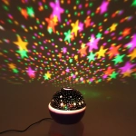 Диско-шар «Double Magic» (в комплекте 2 плафона - диско, звездное небо), Bluetooth, авторежим, USB, в ассортименте (220V)