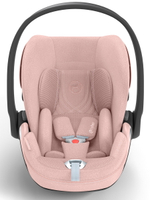 Коляска Cybex Priam IV Matt Black complete Cloud T Peach Pink Plus Base T 3 в 1 Off White