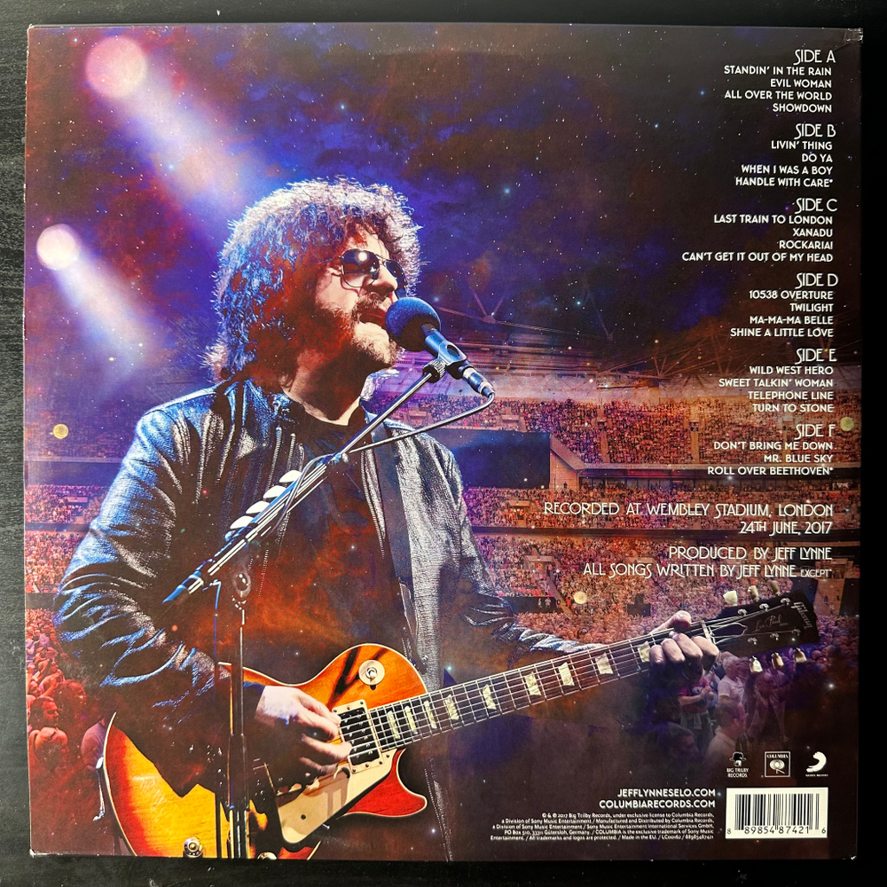 Jeff Lynne's ELO ‎– Wembley Or Bust 3LP (Европа 2017г.)