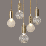 Pendant design lamp Crystal Bulb by Lee Broom (14 suspension)