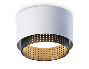 Светильник накладной со сменной лампой 1*GX53 TN71271 WH/BK белый/чёрный Techno family Ambrella