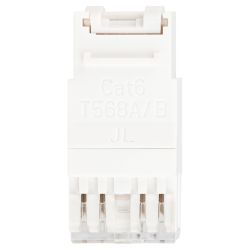 Коннектор ЭРА ОФИС 18-8002-01 RJ45 CAT6 UTP Keystone цвет белый | ЭРА Люки