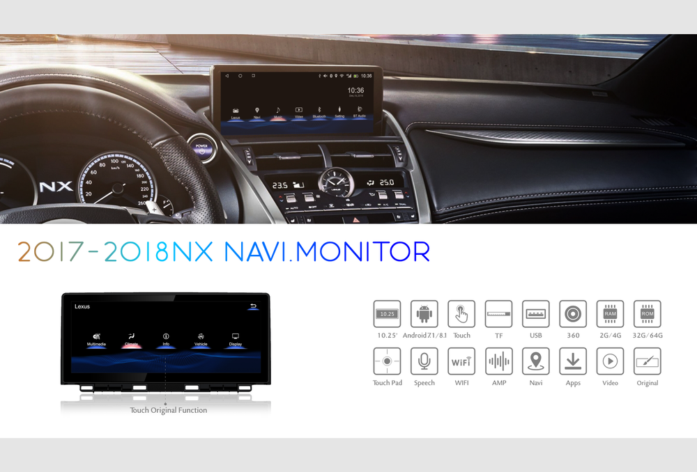 Установочный комплект для LEXUS 18-20 NX  KUBERG BNR-18NXQ