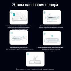 Защитное стекло Nillkin Guardian Full Антишпион для iPhone 17 Pro
