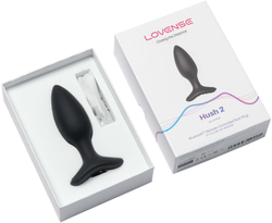 LOVENSE Hush 2 - Анальная пробка, (3,8 см.)
