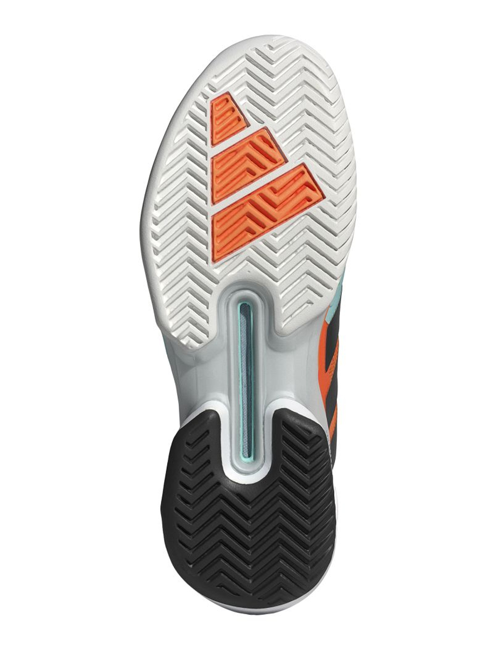 Теннисные кроссовки Adidas Adizero Ubersonic 5 M - aqua/core black/lucid orange