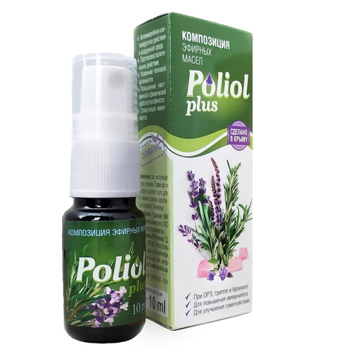 Композиция эфирных масел «Poliol plus» с аэрозольным распылителем — Царство Ароматов