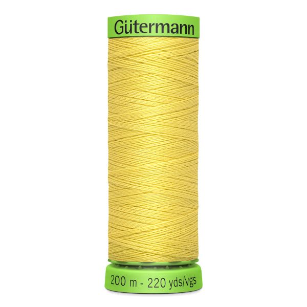 Нитки для тонких тканей Gutermann Extra Fine 150 (200 метров), 5 кат. | 580 грушево-желтый
