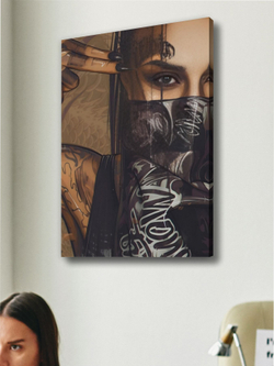 Картина Игра в мысли на стену 50x70см 1шт.