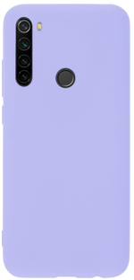 Мягкий Soft Touch чехол из силикона для XIAOMI REDMI NOTE 8T с бархатной подкладкой