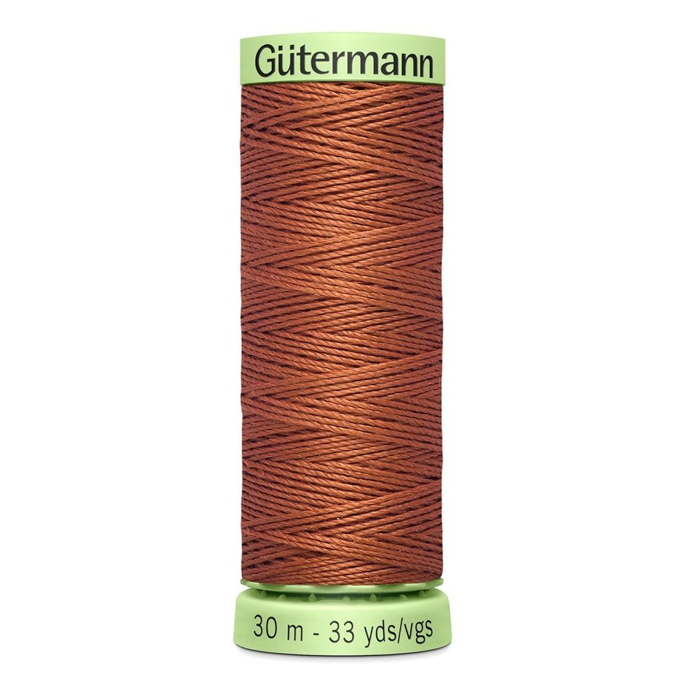 Нитки отделочные Gutermann Top Stitch 30 (30 метров), 5 кат. | 847 медно-коричневый