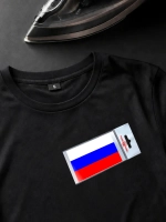 Наклейка на ткань - Флаг России