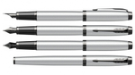 Перьевая ручка Parker IM Achromatic, Grey BT, перо: F, цвет чернил: blue, в подарочной упаковке.