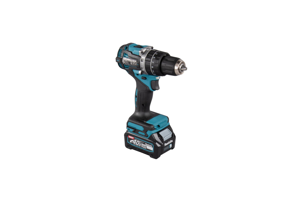 Ударная аккумуляторная дрель-шуруповерт Makita XGT BL/XPT 40В, 0-2200 об\мин;33000уд\м, 13 HP002GD201