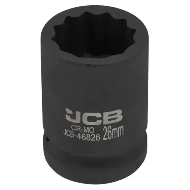 Головка ударная 3/4'', 26мм (12гр.) JCB JCB-46826